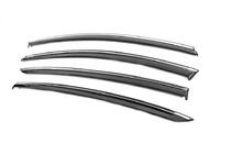Renault Fluence 2009-2016 Deflecteurs de Vitres avec Moulure Chromee Niken Luxury (4 pcs) photo 8