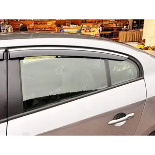Deflecteurs de Vitres avec Moulure Chromee Niken Luxury (4 pcs) photo 4