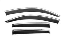 Subaru Forester 2013-2018 Deflecteurs de Vitres avec Moulure Chromee Niken Luxury (4 pcs) photo 1