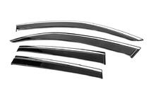 Subaru Forester 2013-2018 Deflecteurs de Vitres avec Moulure Chromee Niken Luxury (4 pcs) photo 2