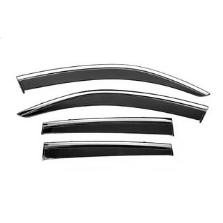 Deflecteurs de Vitres avec Moulure Chromee Niken Luxury (4 pcs) photo 1