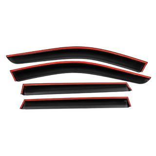 Deflecteurs de Vitres avec Moulure Chromee Niken Luxury (4 pcs) photo 3