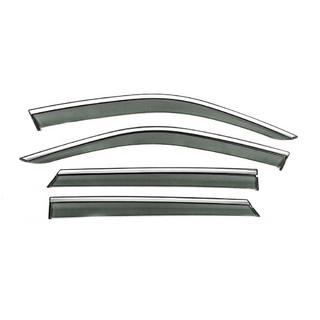 Déflecteurs de Vitres avec Moulure Chromée Niken Luxury (HB, 4 pcs) photo 1