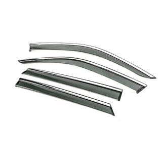 Déflecteurs de Vitres avec Moulure Chromée Niken Luxury (HB, 4 pcs) photo 2