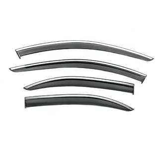 Deflecteurs de Vitres avec Moulure Chromee Niken Luxury (4 pcs) photo 3
