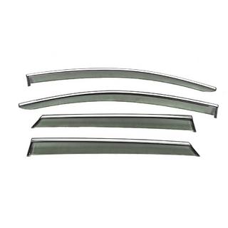 Deflecteurs de Vitres avec Moulure Chromee Niken Luxury (4 pcs) Toyota bZ4X 2022- photo 1