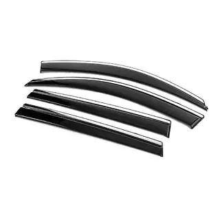 Déflecteurs de Vitres avec Moulure Chromée Niken Luxury (4 pcs, Long) photo 2