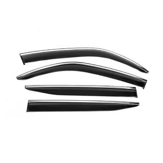 Deflecteurs de Vitres avec Moulure Chromee Niken Luxury (4 pcs) Toyota Land Cruiser 300 2021- photo 1