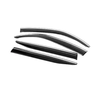 Deflecteurs de Vitres avec Moulure Chromee Niken Luxury (4 pcs) photo 2