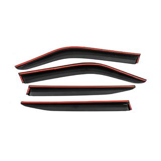 Deflecteurs de Vitres avec Moulure Chromee Niken Luxury (4 pcs) Toyota Land Cruiser 300 2021- photo 3