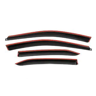 Deflecteurs de Vitres avec Moulure Chromee Niken Luxury (4 pcs) photo 3
