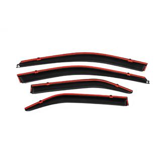Déflecteurs de Vitres avec Moulure Chromée Niken Luxury (2011-2017 EU / 2011-2014 USA, 4 pcs) photo 3