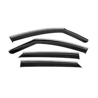 Deflecteurs de Vitres avec Moulure Chromee Niken Luxury (4 pcs) photo 2
