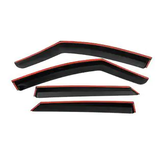 Deflecteurs de Vitres avec Moulure Chromee Niken Luxury (4 pcs) photo 4