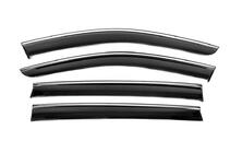 Volkswagen ID.6 2021- Deflecteurs de Vitres avec Moulure Chromee Niken Luxury (4 pcs) photo 2