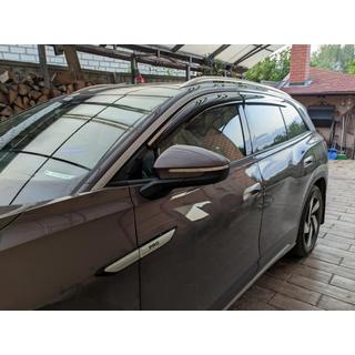 Deflecteurs de Vitres avec Moulure Chromee Niken Luxury (4 pcs) photo 4