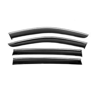 Deflecteurs de Vitres avec Moulure Chromee Niken Luxury (4 pcs) photo 2