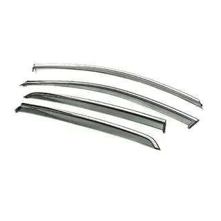 Déflecteurs de Vitres avec Moulure Chromée Niken Luxury (HB, 4 pcs) photo 2
