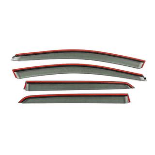 Déflecteurs de Vitres avec Moulure Chromée Niken Luxury (HB, 4 pcs) photo 3