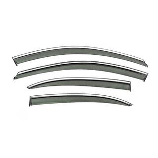 Déflecteurs de Vitres avec Moulure Chromée Niken Luxury (USA, 4 pcs) photo 1