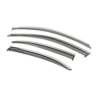 Déflecteurs de Vitres avec Moulure Chromée Niken Luxury (USA, 4 pcs) photo 2