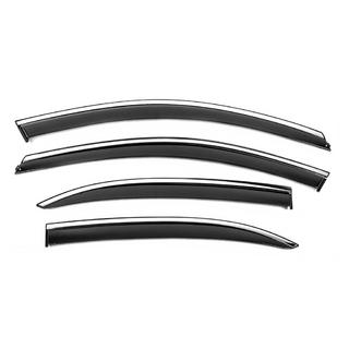 Deflecteurs de Vitres avec Moulure Chromee Niken Luxury (UE, 4 pcs) photo 1