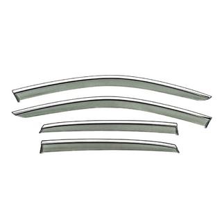 Deflecteurs de Vitres avec Moulure Chromee Niken Luxury (4 pcs) photo 1