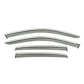 Deflecteurs de Vitres avec Moulure Chromee Niken Luxury (4 pcs)