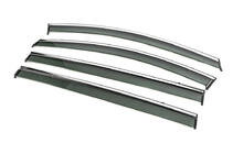Volkswagen Sharan 2010-2023 Deflecteurs de Vitres avec Moulure Chromee Niken Luxury (4 pcs) photo 2