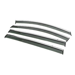 Deflecteurs de Vitres avec Moulure Chromee Niken Luxury (4 pcs) photo 2