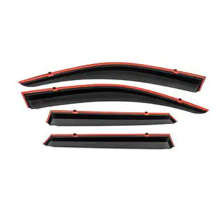 Deflecteurs de Vitres avec Moulure Chromee Niken Luxury (4 pcs) photo 3