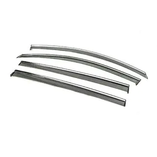 Deflecteurs de Vitres avec Moulure Chromee Niken Luxury (4 pcs) photo 2