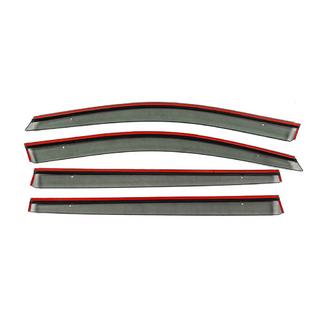 Deflecteurs de Vitres avec Moulure Chromee Niken Luxury (4 pcs) photo 3
