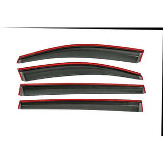 Deflecteurs de Vitres avec Moulure Chromee Niken Luxury (4 pcs) Volkswagen Touran 2015- photo 3