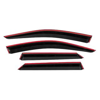 Deflecteurs de Vitres avec Moulure Chromee Niken Luxury (4 pcs) photo 4