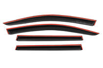 Volkswagen Passat B6 2006-2012 Déflecteurs de Vitres avec Moulure Chromée Niken Luxury (SW, 4 pcs) photo 3