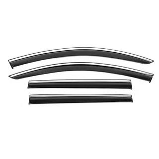 Déflecteurs de Vitres avec Moulure Chromée Niken Luxury (SW, 4 pcs) photo 1