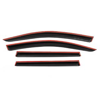 Déflecteurs de Vitres avec Moulure Chromée Niken Luxury (SW, 4 pcs) photo 3