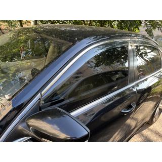 Déflecteurs de Vitres avec Moulure Chromée Niken Luxury (USA, 4 pcs) photo 1