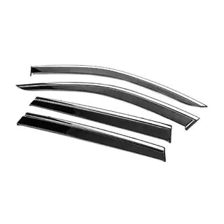 Deflecteurs de Vitres avec Moulure Chromee Niken Luxury (4 pcs) photo 2