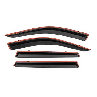 Deflecteurs de Vitres avec Moulure Chromee Niken Luxury (4 pcs) Volvo XC90 2015- photo 3