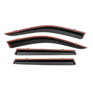 Deflecteurs de Vitres avec Moulure Chromee Niken Luxury (4 pcs) photo 3