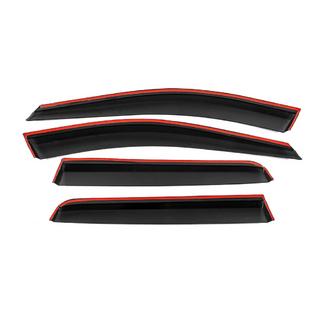 Deflecteurs de Vitres avec Moulure Chromee Niken Luxury (4 pcs) Volvo XC90 2002-2014 photo 4