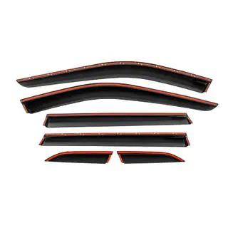 Déflecteurs de vitres avec moulure chromée Niken Luxury (6 pcs) photo 3