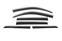 Lexus GX460 2009-2023 Déflecteurs de vitres avec moulure chromée Niken Luxury (6 pcs) photo 3
