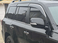 Lexus LX570/450d 2008-2022 Déflecteurs de Vitres avec Moulure Chromée Niken Luxury (2008-2015, 6 pcs) photo 1