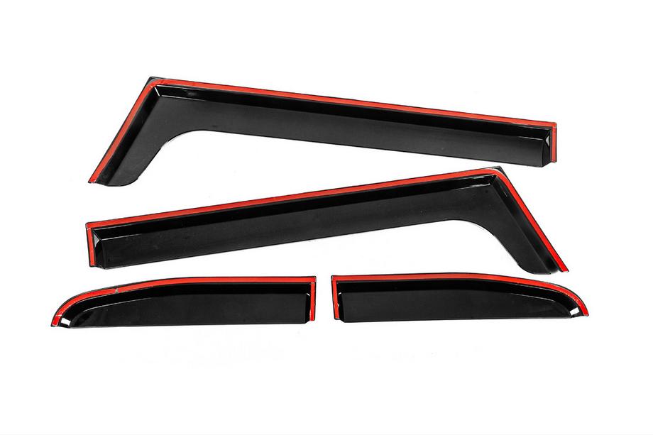Toyota FJ Cruiser 2006-2022 Deflecteurs de Vitres Niken Luxury (4 pcs) Photo 5