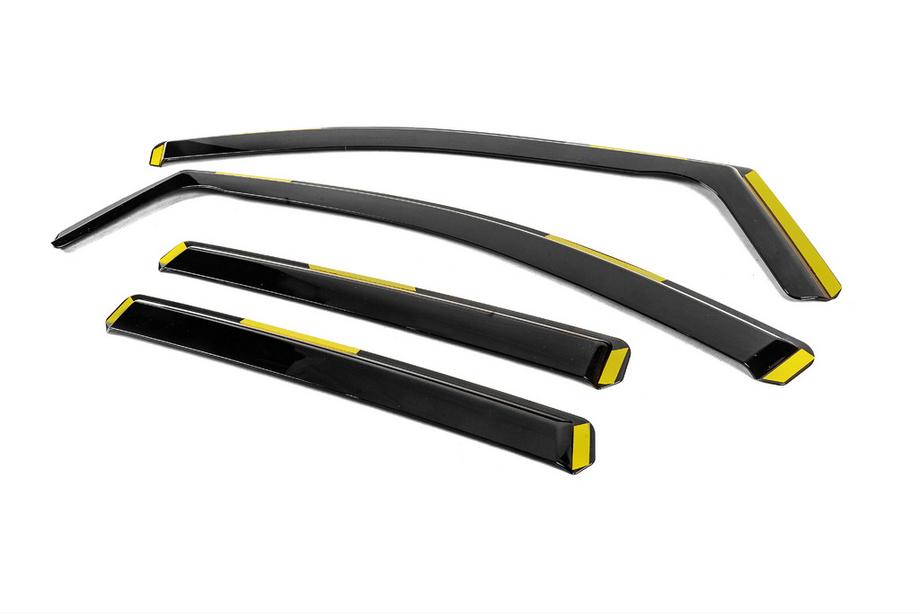 Ford Kuga/Escape 2013-2019 Déflecteurs d'air encastrables Niken Luxury (4 pcs) Photo 5