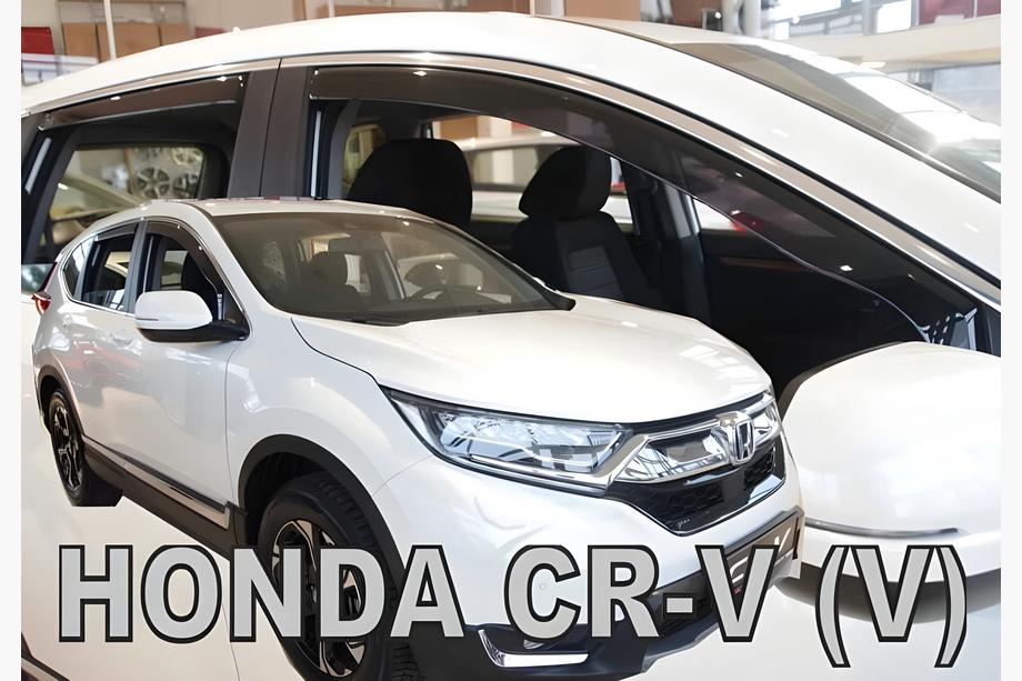 Honda CRV 2017-2022 Déflecteurs d'air encastrables Niken Luxury (4 pcs) Photo 1