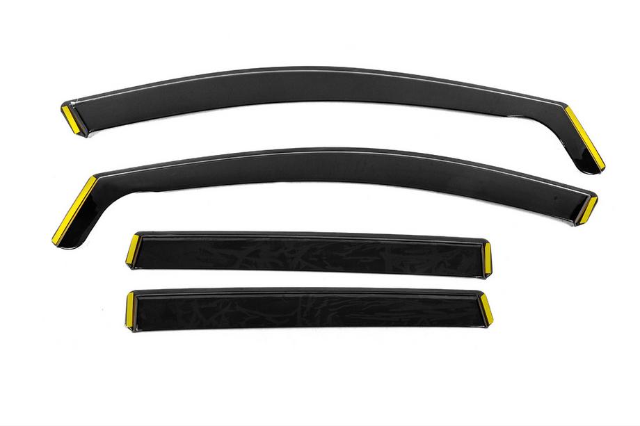 Honda CRV 2017-2022 Déflecteurs d'air encastrables Niken Luxury (4 pcs) Photo 2